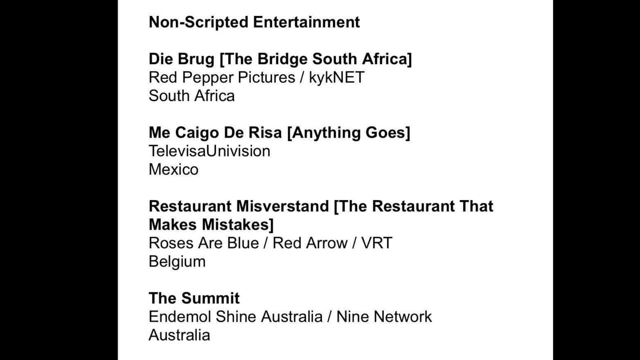 Me Caigo de Risa, de TelevisaUnivision, es nominado a los Premios Emmy Internacionales