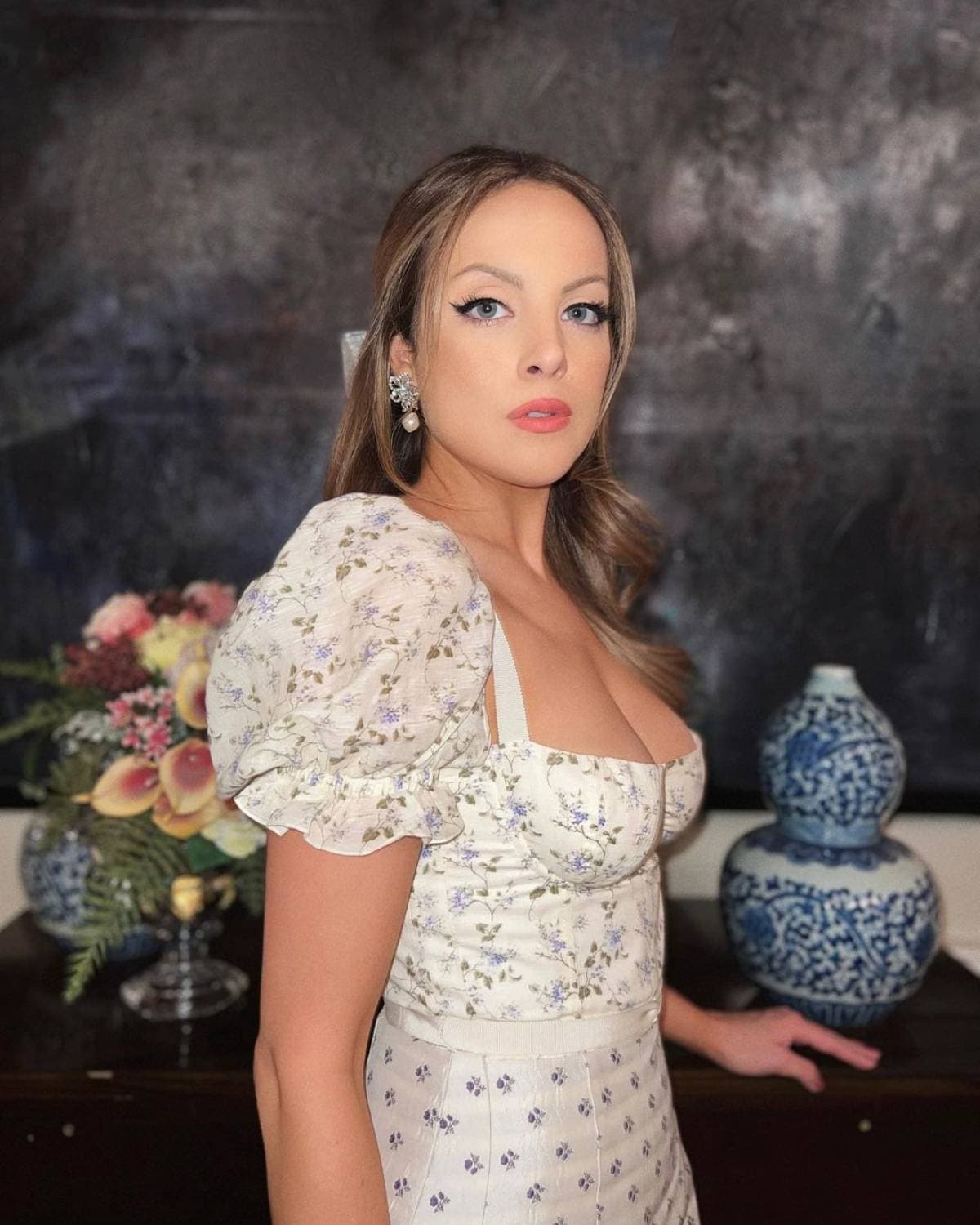 Elizabeth Gillies presumió su atuendo en Instagram.