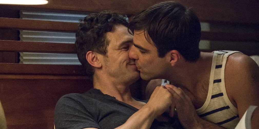 En la cinta I Am Michael (2015) se da tremendos besos con el también actor Zachary Quinto, ¡wow!