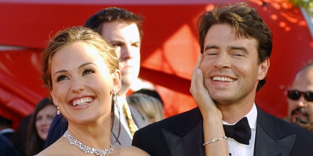 3. Jennifer Garner y Scott Foley: Marika Dominczyk, actual esposa del actor le prohibió acercarse a su ex.