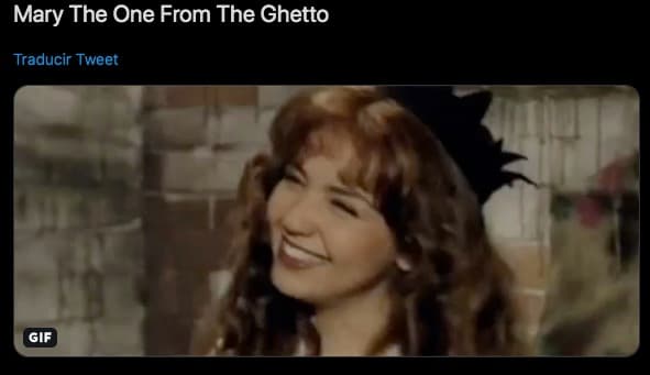 'María la del Barrio, mejor conocida como 'Mary, the one from the Ghetto'.
