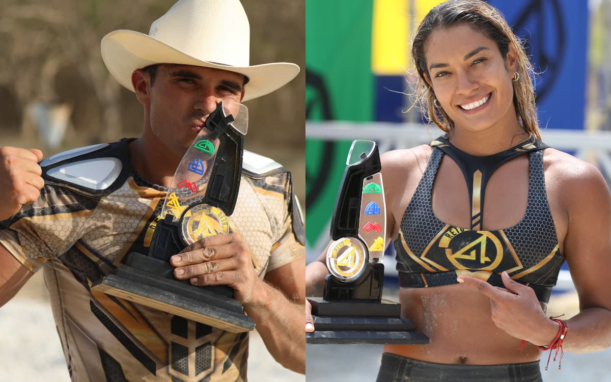 ¡Paola Peña e Irvin Villatoro son los ganadores de Reto 4 Elementos 2023!