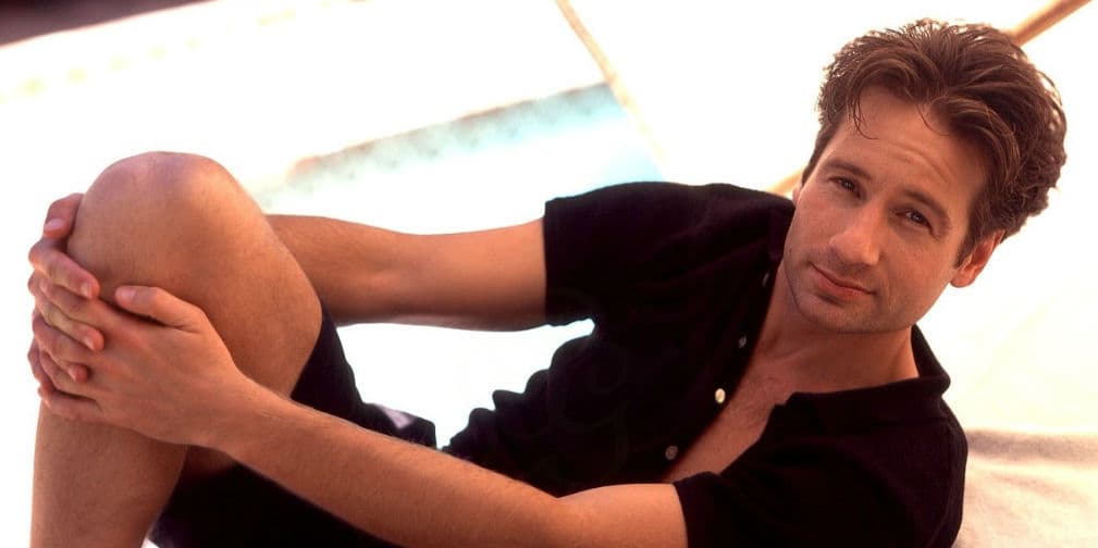 8. David Duchovny: De investigador en los X Files a actor en la serie XXX Red Shoes Diaries. ¡Quién lo viera!