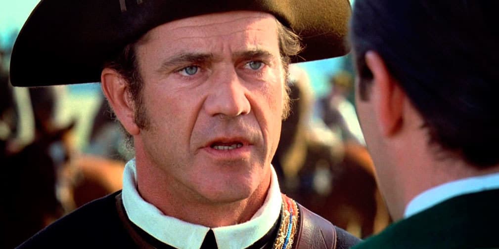 La patriótica filmografía de Mel Gibson