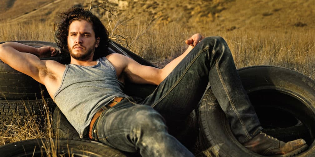 5. Kit Harington: O lo que es lo mismo, Jon Snow en Game of Thrones. ¡Todas se derriten por él!