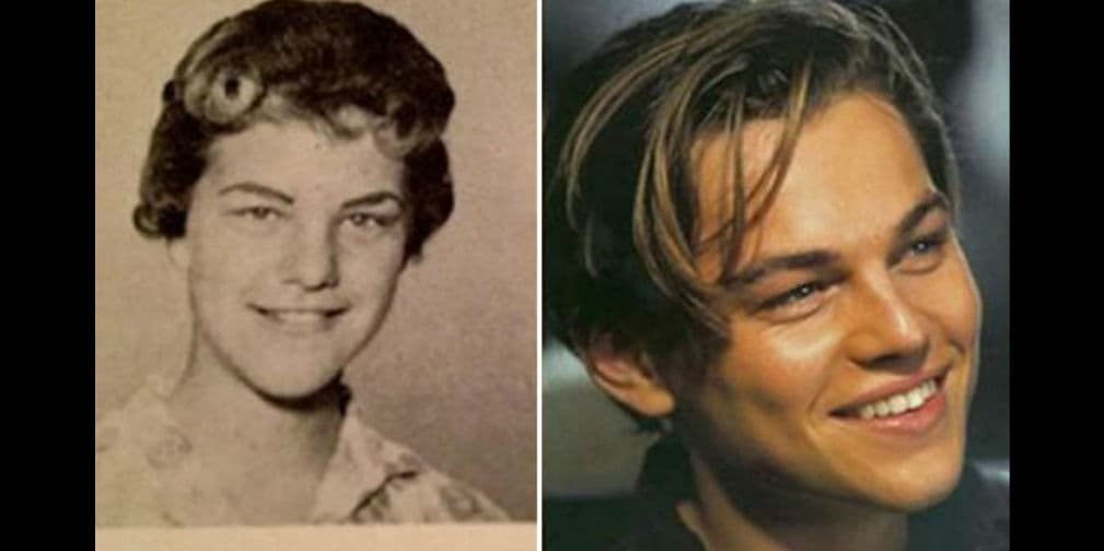 20. Leonardo DiCaprio: El ganador del Oscar es idéntico a Judy Zipper, una ama de casa que murió en 1960.