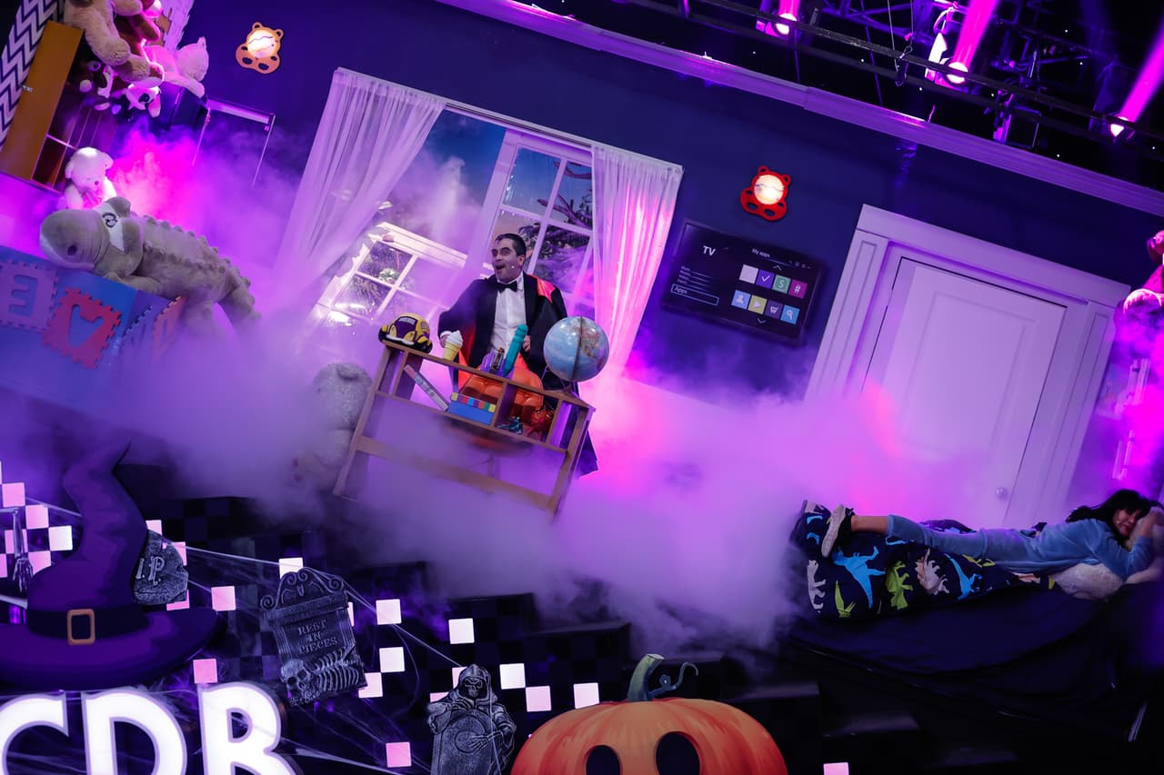 El 'Escenario inclinado' fue de temática paranormal.