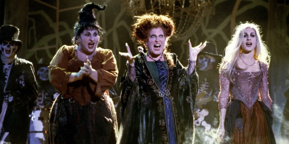 Winifred, Sarah y Mary de Abracadabra.