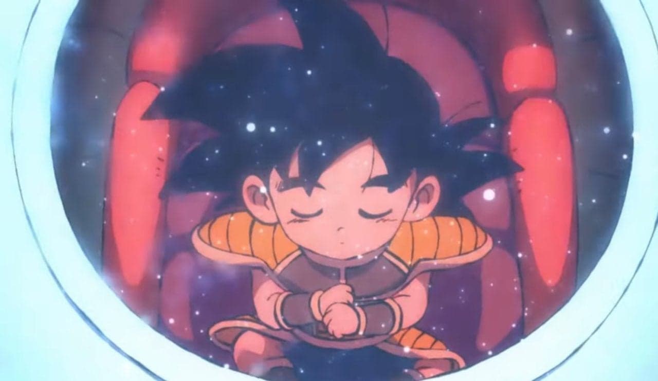 Fan hace una cuna para su bebé como nave saiyajin