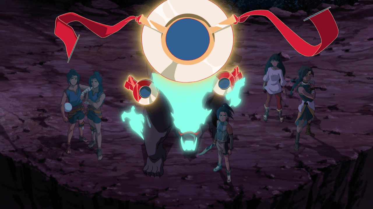 Yun, K'in, Yaotl, Izel, Xanastaku y Zyanya vivirán juntos esta aventura.