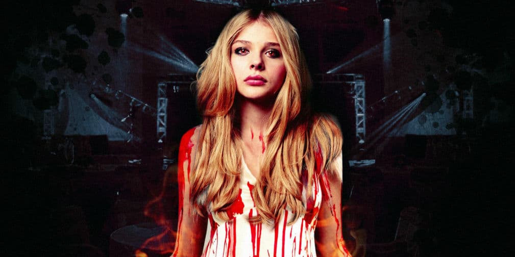 12. Chloe Grace Moretz (Carrie White): La protagonista del remake de Carrie, también fue vampira en Let Me In.