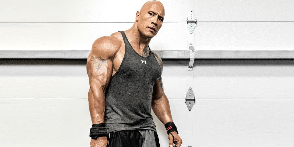 10. Dwayne Johnson: Culturista y luchador profesional estadounidense, también conocido como The Rock.
