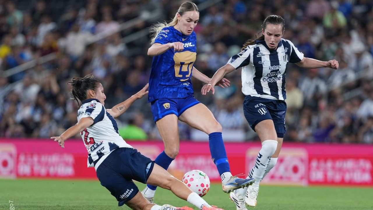 Rayadas vs. Pumas: disfruta EN VIVO el emocionante duelo de la Liga MX Femenil