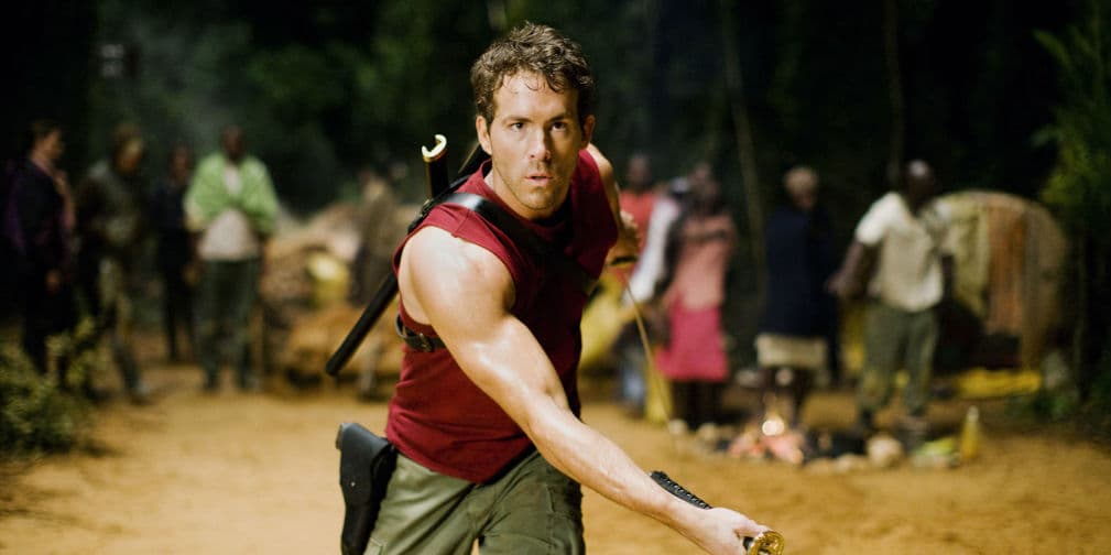 X-Men Origins: Wolverine (2008): Wade Wilson alias Deadpool, un maestro en kendo y katana. ¡El mutante más guapo!