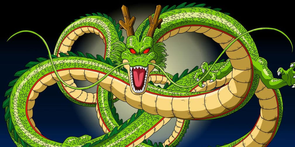 5. Shenlong: Es el Dios dragón en Dragon Ball, quien tiene el poder para cumplir el deseo de quien lo invoca.