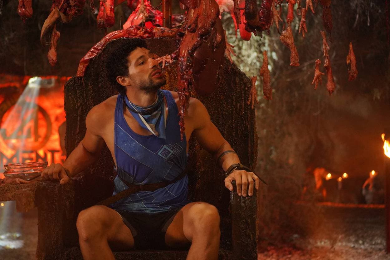 Jahn tuvo que pasar por el reto de Inframundo en Reto 4 Elementos.