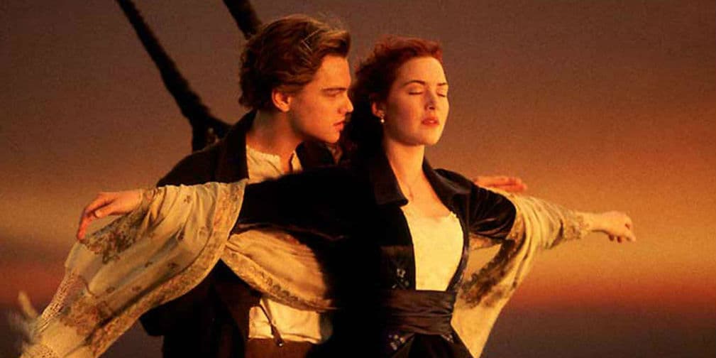 2. Leonardo Dicaprio y Kate Winslet: ¿Quién no se enamoró y sufrió con los protagonistas de Titanic?