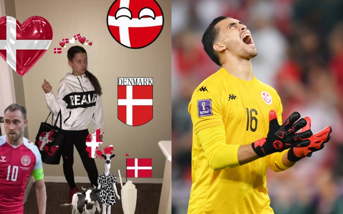 Dinamarca empata sin goles contra Túnez pero los memes no faltaron