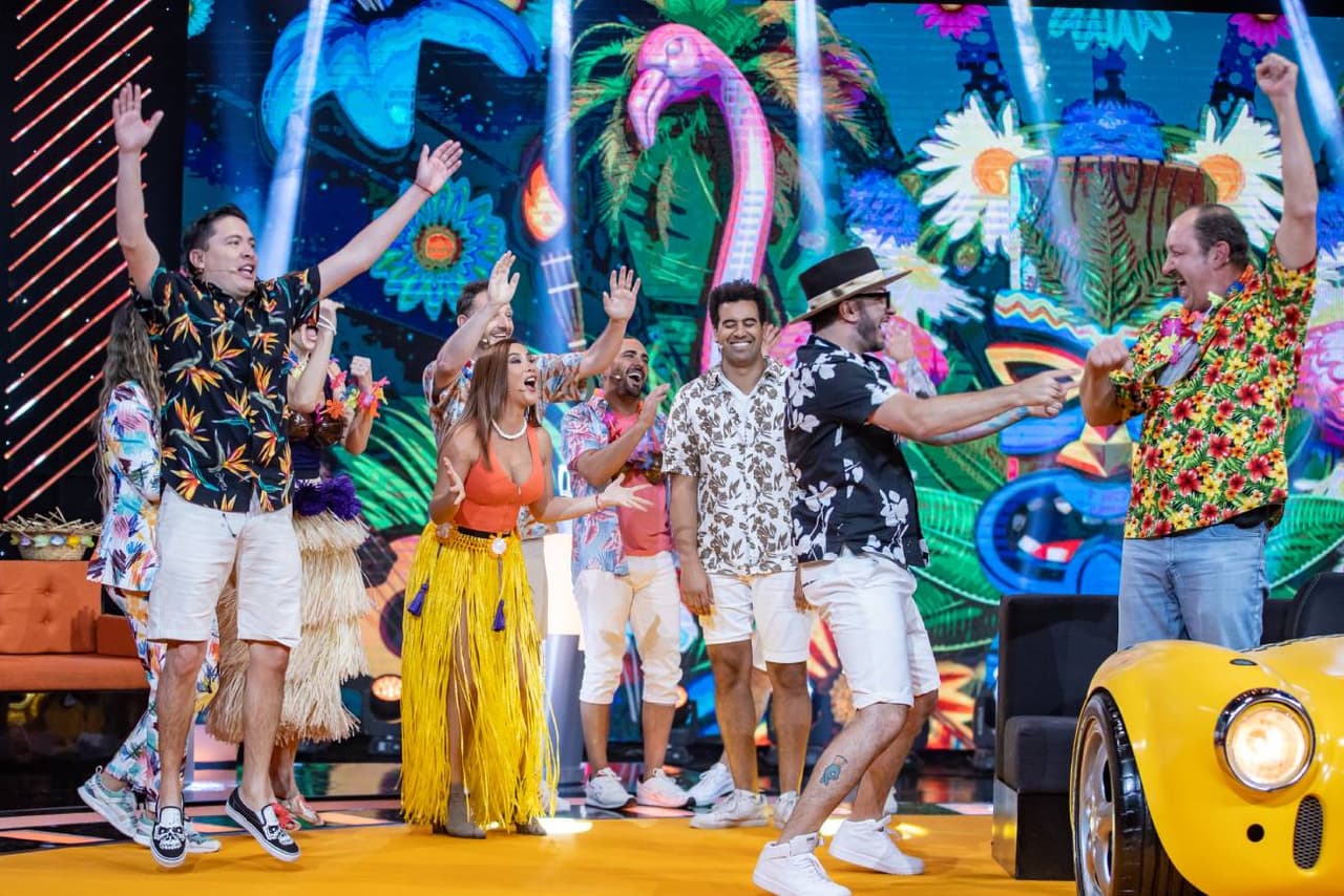 ¡Y así lució toda la familia disfuncional en el especial hawaiano!
