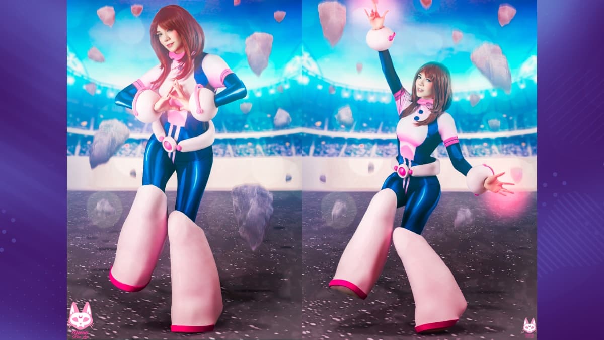 Aquí la vemos como Ochaco Uraraka de My Hero Academia. Uno de sus personajes favoritos es Katsuki Bakugo de esta misma historia, porque "me gusta el crecimiento que le han dado a los personajes, especialmente a él, porque es un perfecto antihéroe".