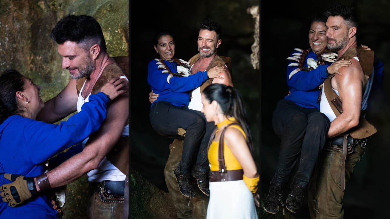 Gina pide abrazo de Julián Gil al ser expulsada de El Conquistador