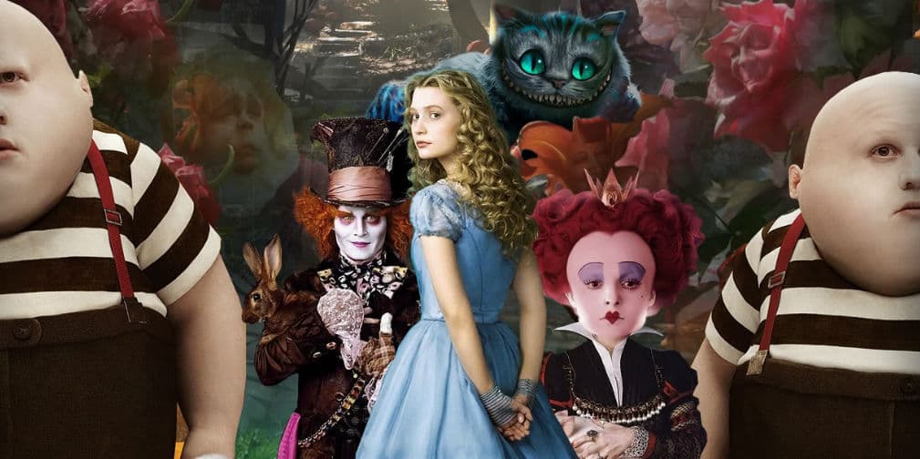 8. Alicia en el País de las Maravillas (2010): Dirigida por Tim Burton y con Johnny Depp como el Sombrerero Loco.