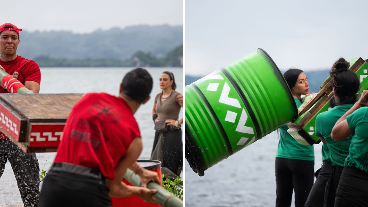 Centauros ganaron el juego de inmunidad al hacer alianza contra las Amazonas en El Conquistador