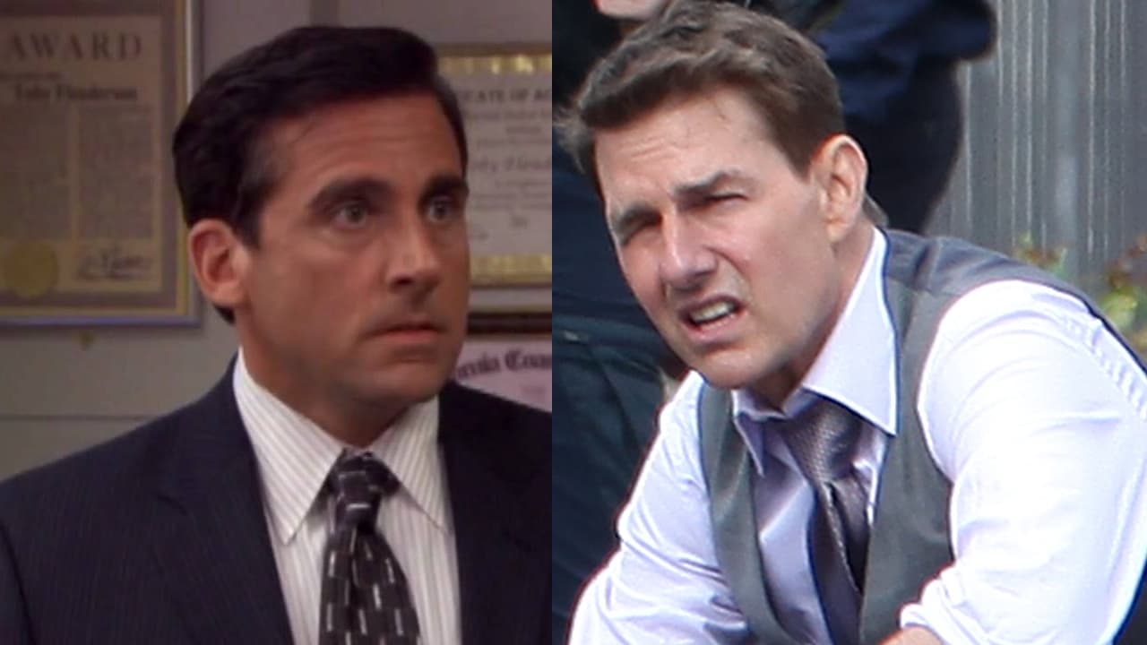 Michael Scott enojado, igual que el actor de Misi´n Imposible