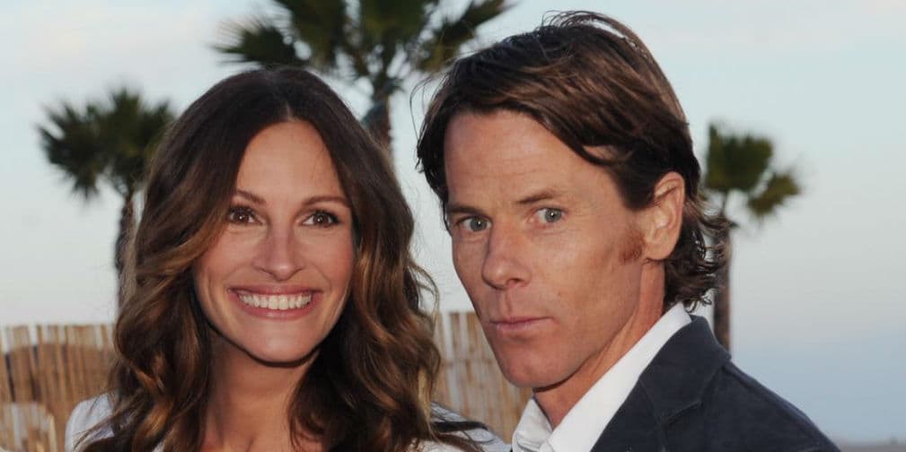4. Julia Roberts: Mientras filmaba la película The Mexican conoció a Daniel Moder, un camarógrafo.