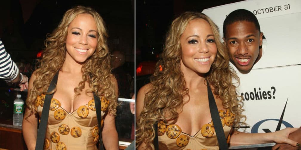 Mariah Carey: La versión sexy del monstruo come galletas en 2008, junto a su ex Nick Cannon.