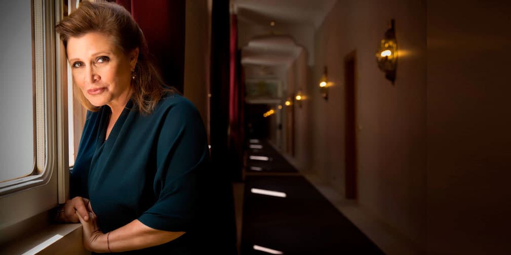Carrie Fisher fallece a los 60 años de edad