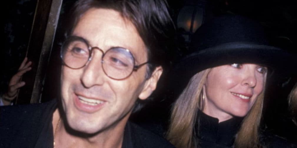 2. Al Pacino y Diane Keaton: Después de altos y bajos rompieron por diversos motivos, volviendo a reencontrarse en 1989.
