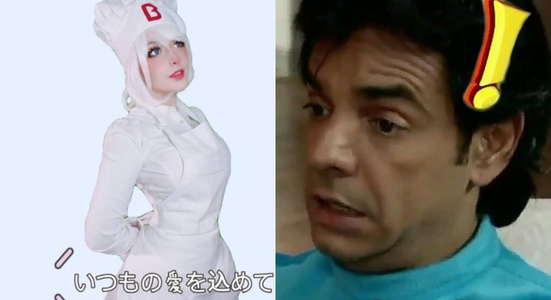 Subió fotos y video con este cosplay