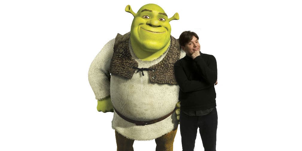 Mike Myers es la voz del ogro más famoso de Hollywood.