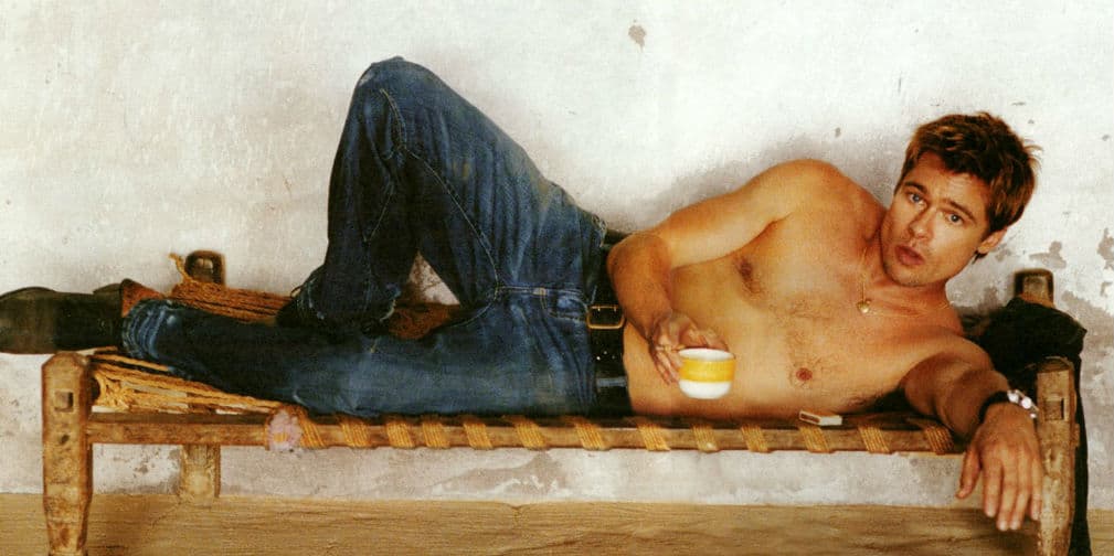 6. Brad Pitt: El actor de 51 años continúa siendo una de las figuras más deseadas del mundo.