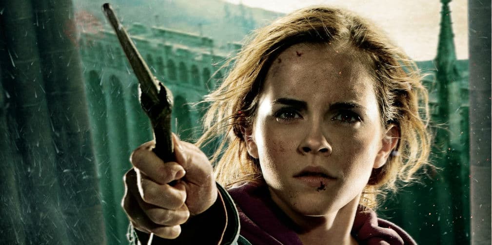 Emma Watson: Nuestra adorada Hermione Granger en la serie de peliculas de Harry Potter.