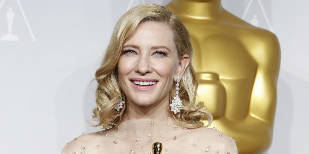 3. Cate Blanchett: Estudió en la Universidad de Melbourne, una especialidad en Económicas y Bellas Artes.