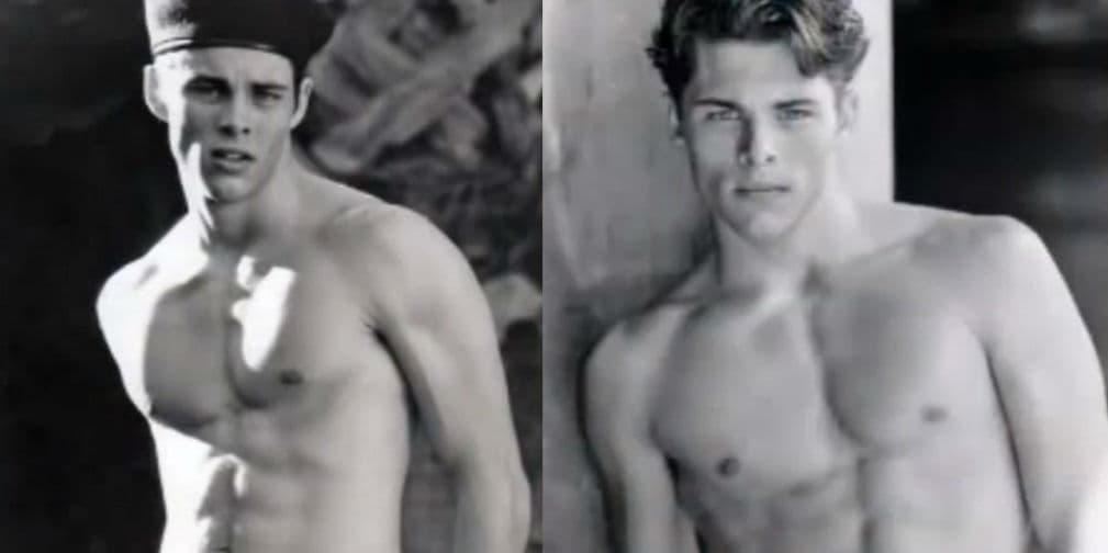 En su juventud, este chavo perteneció al grupo de modelos de la marca Versace.