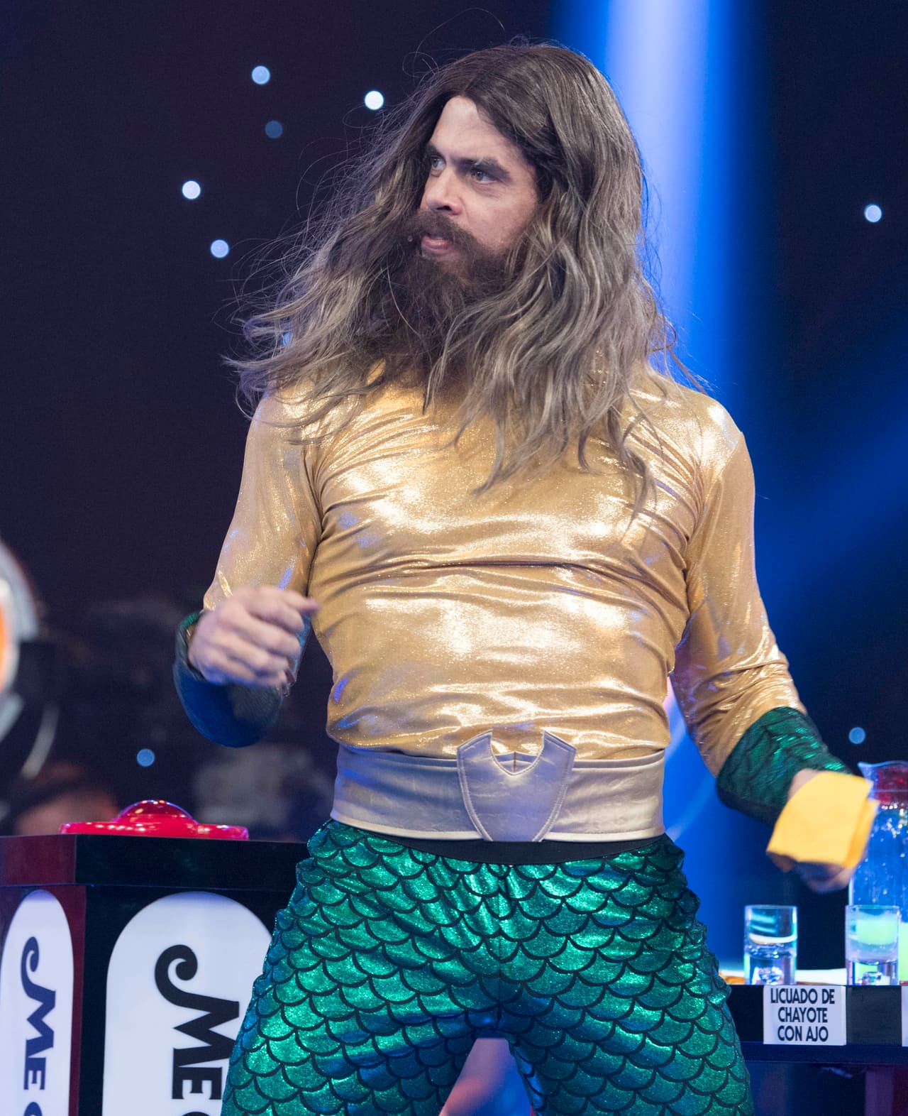 Este Arthur Joseph Curry se veía casi igual al de Jason Momoa.