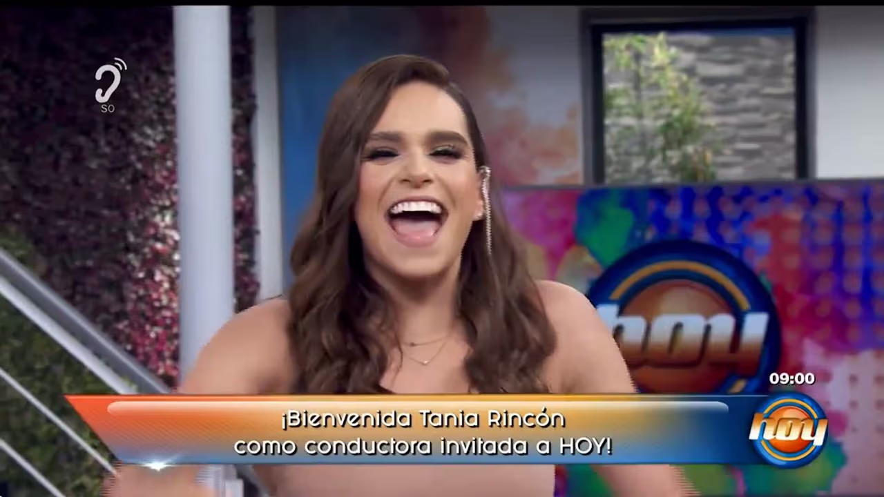 ¡Te amamos nena! Así recibieron a Tania Rincón en Hoy como conductora ...